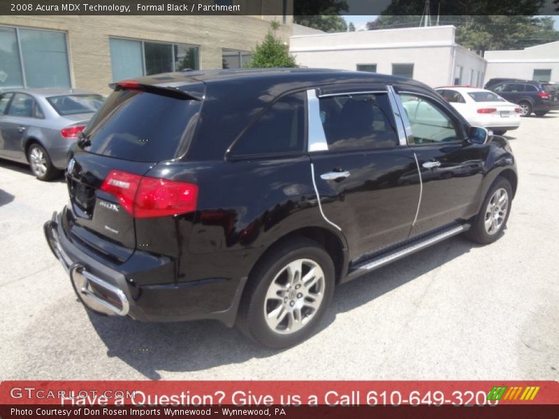 Formal Black / Parchment 2008 Acura MDX Technology