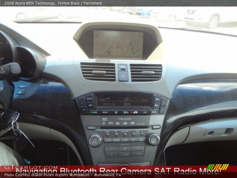 Formal Black / Parchment 2008 Acura MDX Technology