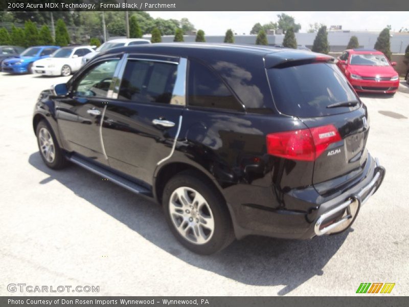 Formal Black / Parchment 2008 Acura MDX Technology