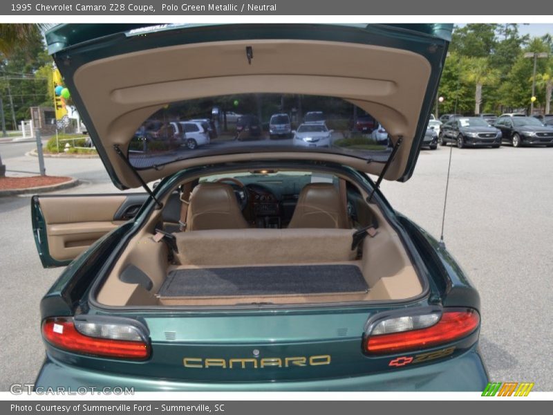  1995 Camaro Z28 Coupe Trunk