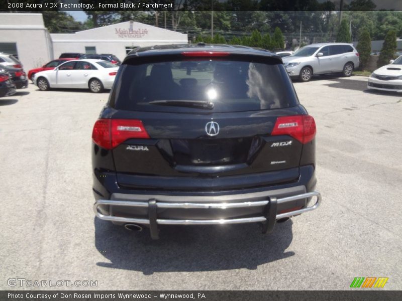Formal Black / Parchment 2008 Acura MDX Technology