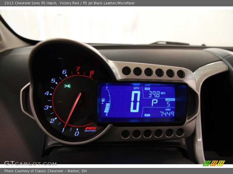  2013 Sonic RS Hatch RS Hatch Gauges