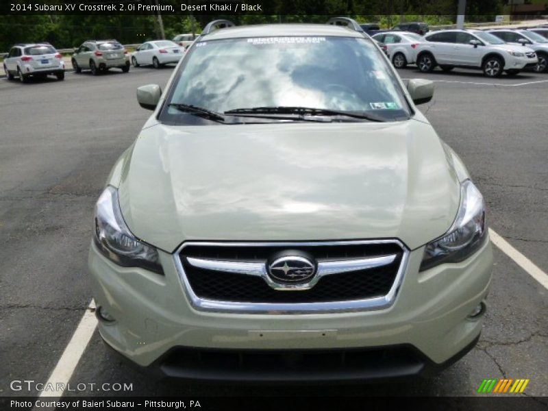Desert Khaki / Black 2014 Subaru XV Crosstrek 2.0i Premium
