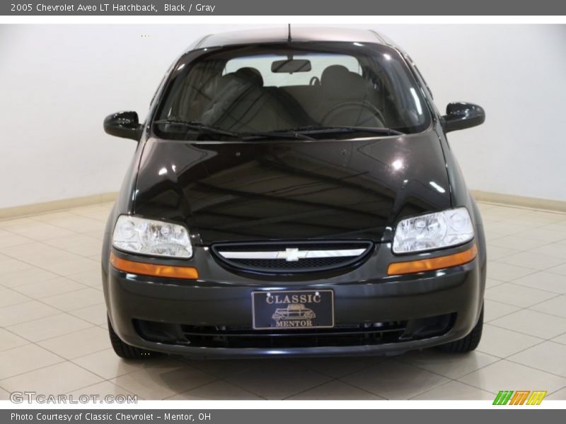 Black / Gray 2005 Chevrolet Aveo LT Hatchback