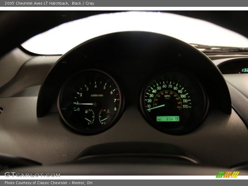 Black / Gray 2005 Chevrolet Aveo LT Hatchback