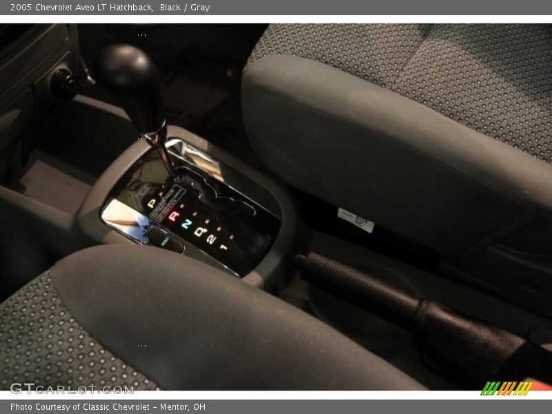 Black / Gray 2005 Chevrolet Aveo LT Hatchback