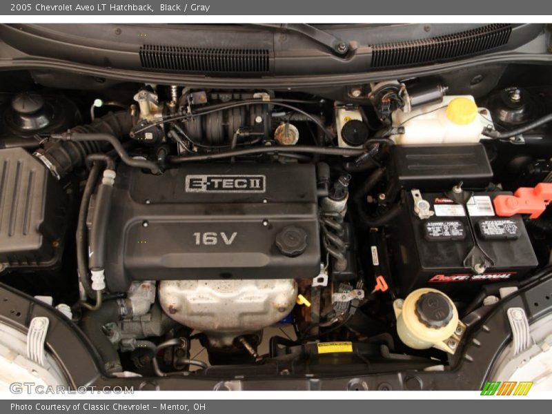 Black / Gray 2005 Chevrolet Aveo LT Hatchback
