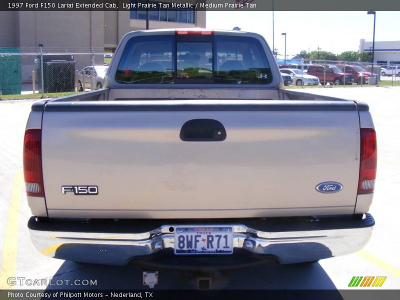 Light Prairie Tan Metallic / Medium Prairie Tan 1997 Ford F150 Lariat Extended Cab