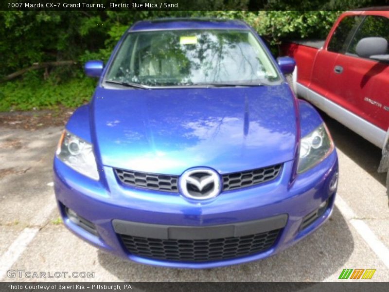 Electric Blue Mica / Sand 2007 Mazda CX-7 Grand Touring