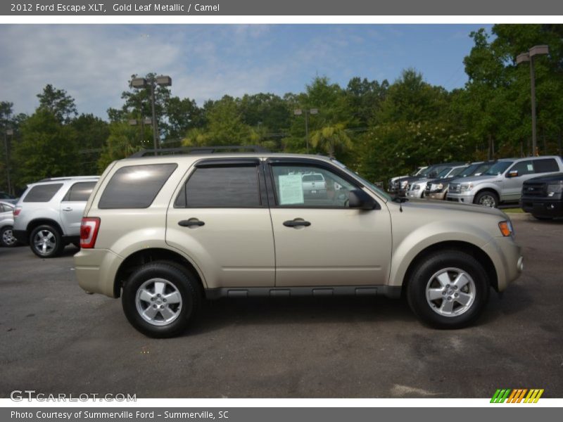Gold Leaf Metallic / Camel 2012 Ford Escape XLT