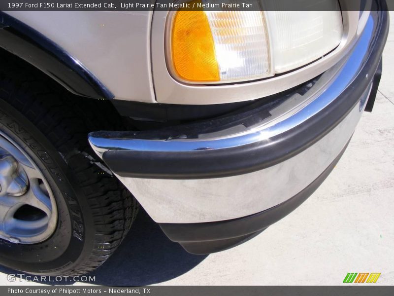 Light Prairie Tan Metallic / Medium Prairie Tan 1997 Ford F150 Lariat Extended Cab