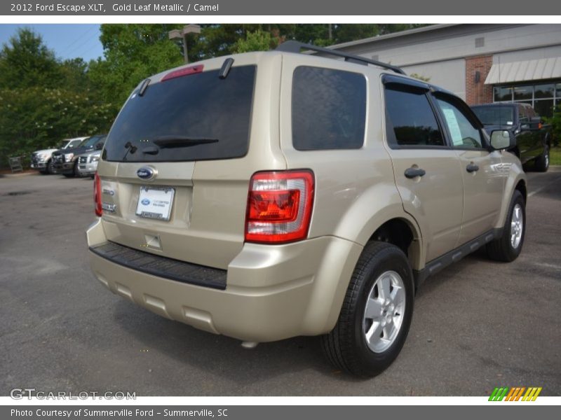 Gold Leaf Metallic / Camel 2012 Ford Escape XLT