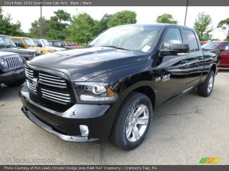 Front 3/4 View of 2014 1500 Sport Crew Cab 4x4