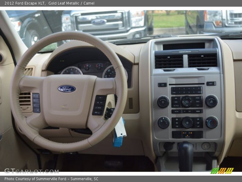 Gold Leaf Metallic / Camel 2012 Ford Escape XLT