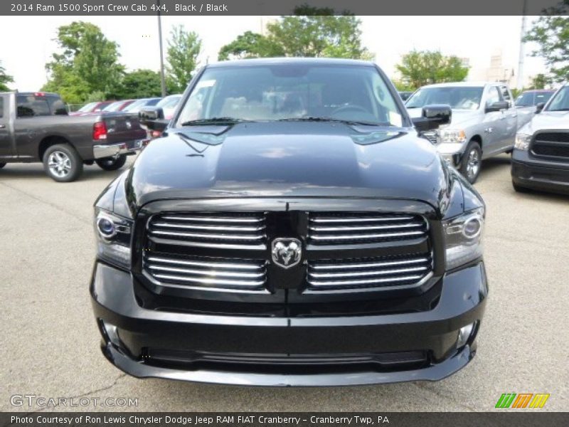 Black / Black 2014 Ram 1500 Sport Crew Cab 4x4