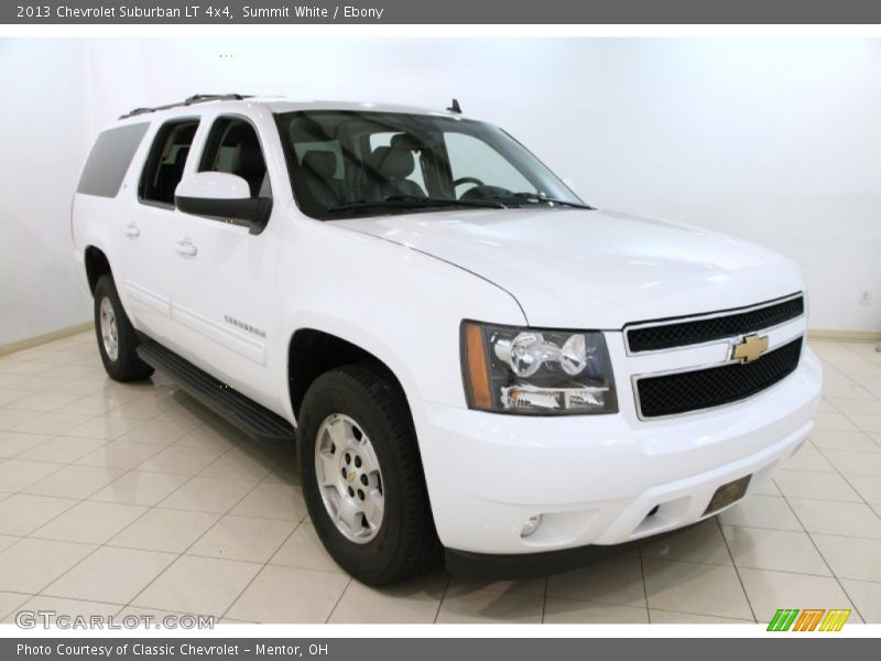Summit White / Ebony 2013 Chevrolet Suburban LT 4x4