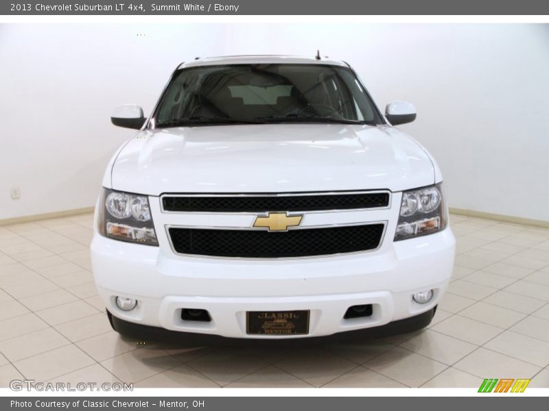 Summit White / Ebony 2013 Chevrolet Suburban LT 4x4