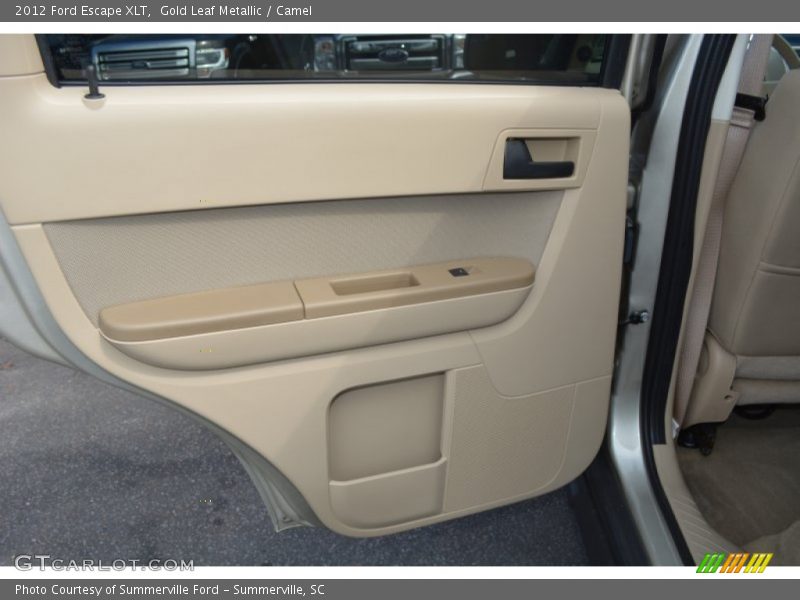 Gold Leaf Metallic / Camel 2012 Ford Escape XLT