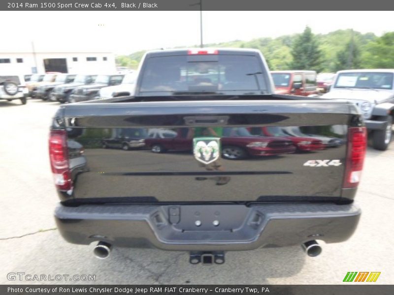 Black / Black 2014 Ram 1500 Sport Crew Cab 4x4