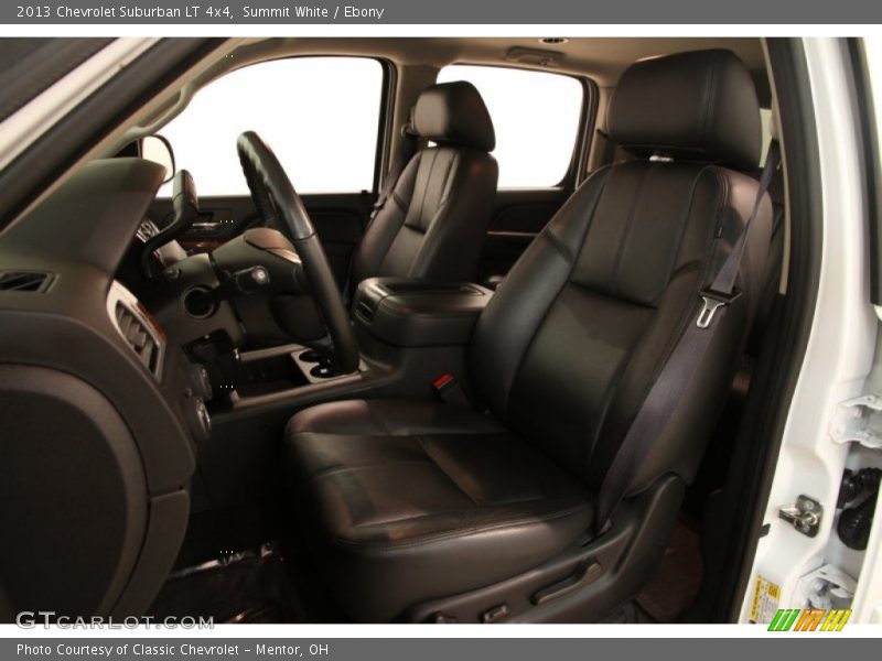 Summit White / Ebony 2013 Chevrolet Suburban LT 4x4