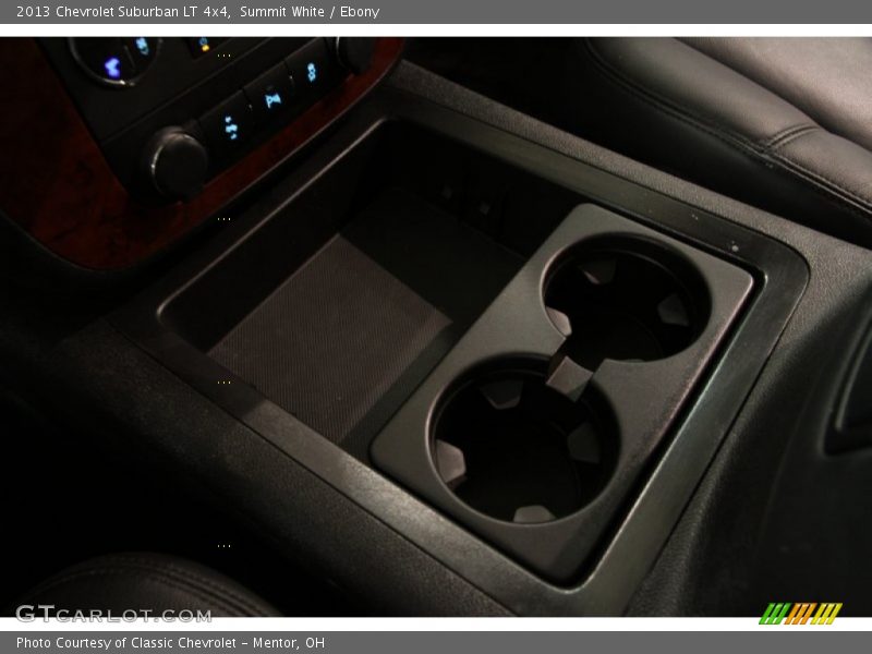 Summit White / Ebony 2013 Chevrolet Suburban LT 4x4