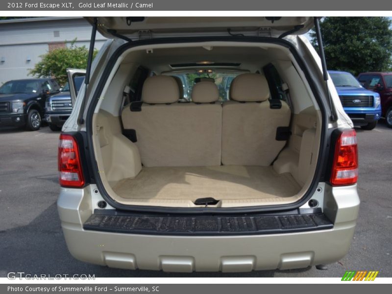 Gold Leaf Metallic / Camel 2012 Ford Escape XLT