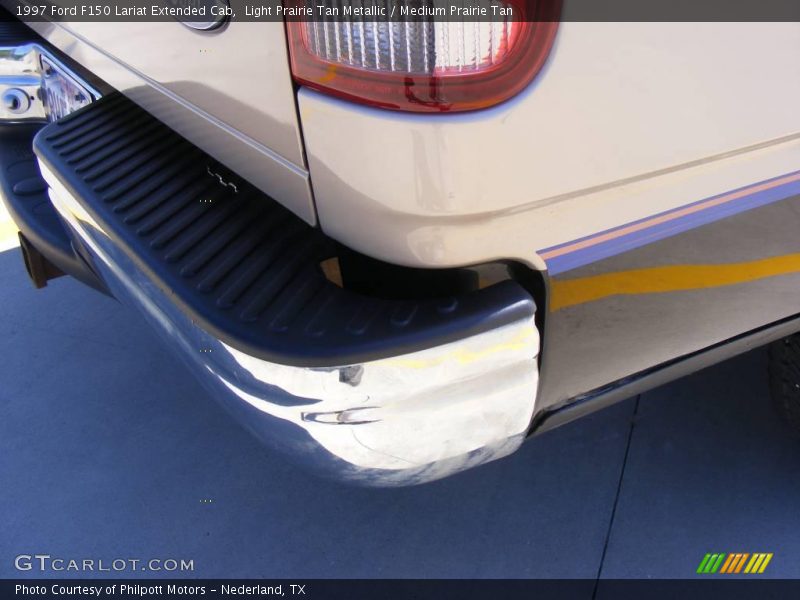 Light Prairie Tan Metallic / Medium Prairie Tan 1997 Ford F150 Lariat Extended Cab