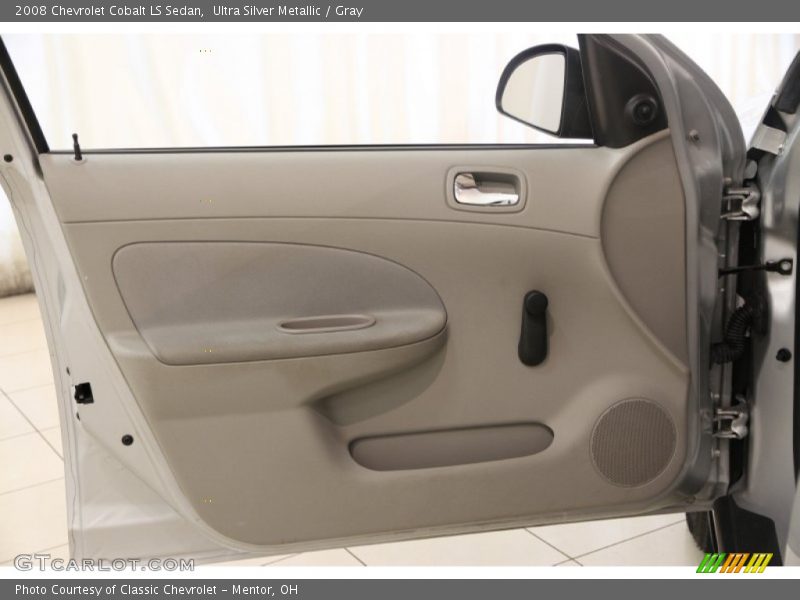 Ultra Silver Metallic / Gray 2008 Chevrolet Cobalt LS Sedan