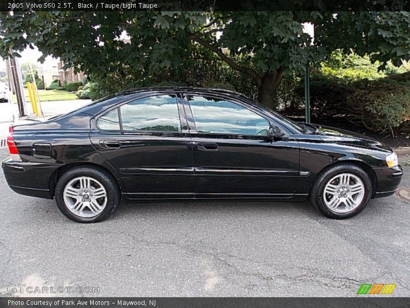 Black / Taupe/Light Taupe 2005 Volvo S60 2.5T