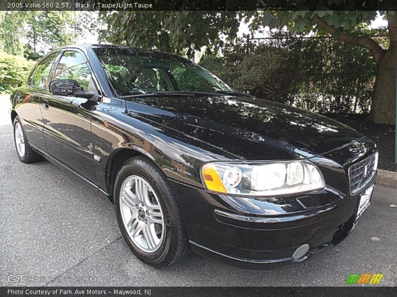 Black / Taupe/Light Taupe 2005 Volvo S60 2.5T
