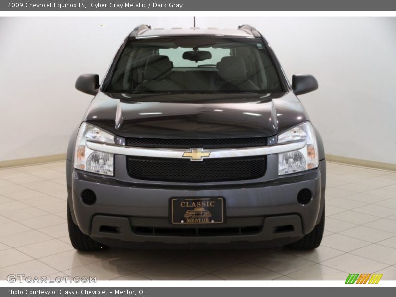 Cyber Gray Metallic / Dark Gray 2009 Chevrolet Equinox LS