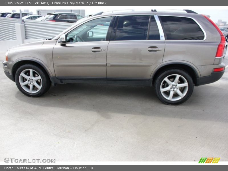Titanium Grey Metallic / Off Black 2009 Volvo XC90 V8 AWD