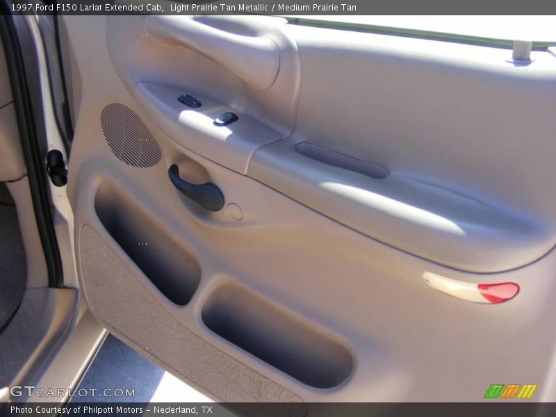Light Prairie Tan Metallic / Medium Prairie Tan 1997 Ford F150 Lariat Extended Cab