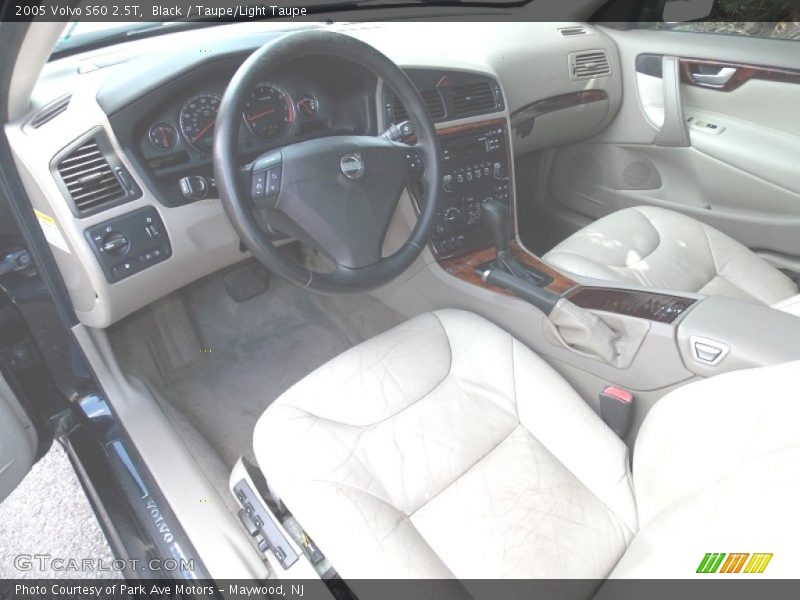 Black / Taupe/Light Taupe 2005 Volvo S60 2.5T