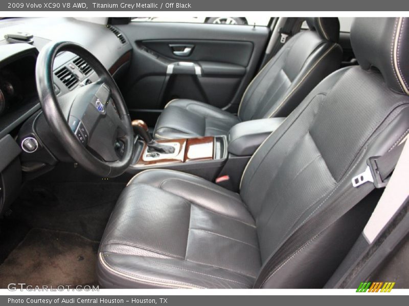 Front Seat of 2009 XC90 V8 AWD