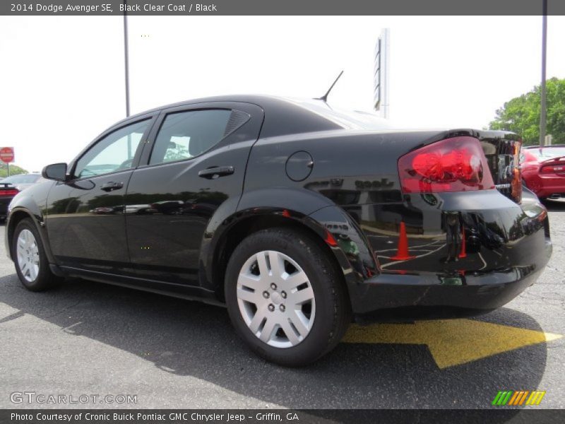 Black Clear Coat / Black 2014 Dodge Avenger SE