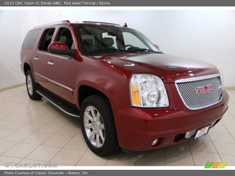 Red Jewel Tintcoat / Ebony 2010 GMC Yukon XL Denali AWD