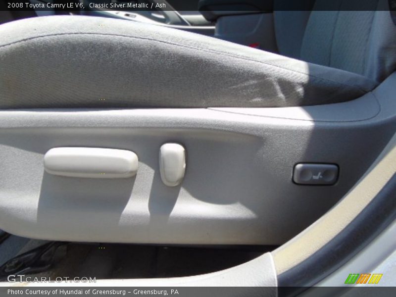 Classic Silver Metallic / Ash 2008 Toyota Camry LE V6