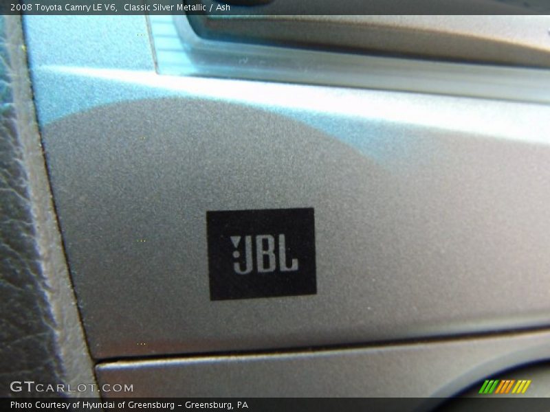 Classic Silver Metallic / Ash 2008 Toyota Camry LE V6