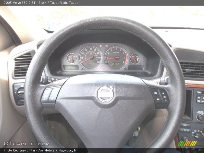Black / Taupe/Light Taupe 2005 Volvo S60 2.5T