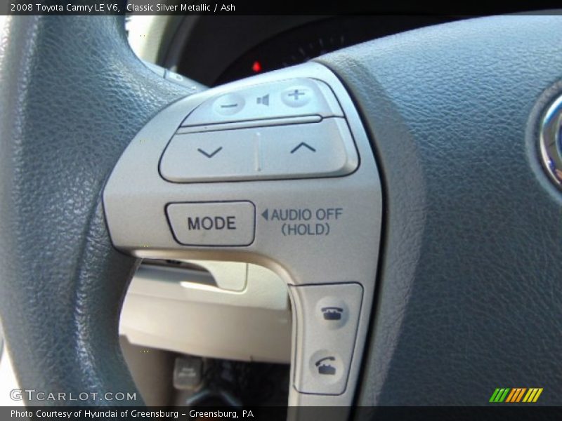 Classic Silver Metallic / Ash 2008 Toyota Camry LE V6