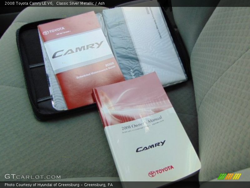 Classic Silver Metallic / Ash 2008 Toyota Camry LE V6
