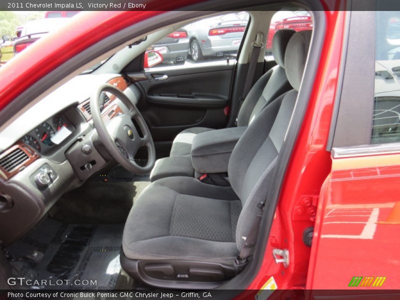 Victory Red / Ebony 2011 Chevrolet Impala LS