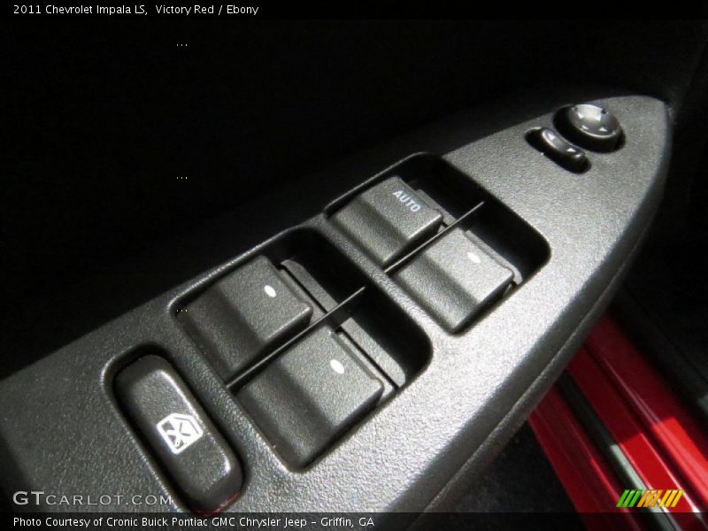 Victory Red / Ebony 2011 Chevrolet Impala LS