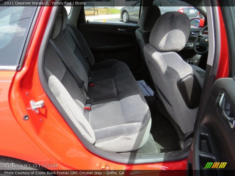 Victory Red / Ebony 2011 Chevrolet Impala LS