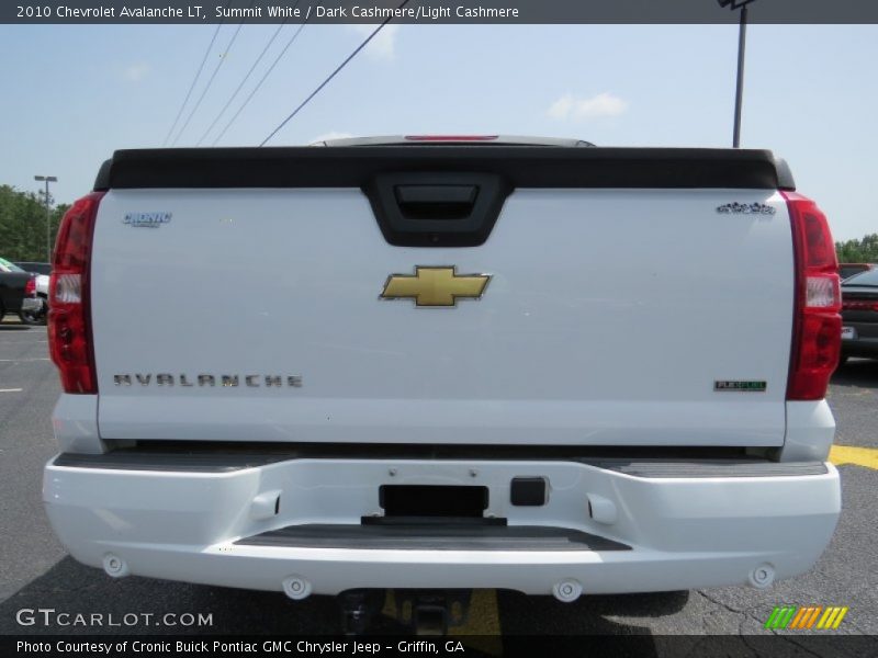 Summit White / Dark Cashmere/Light Cashmere 2010 Chevrolet Avalanche LT
