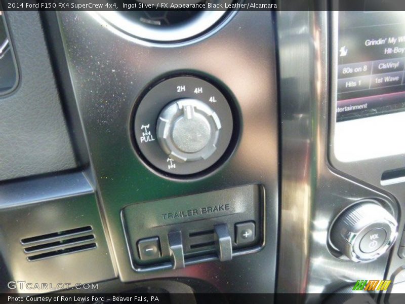 Ingot Silver / FX Appearance Black Leather/Alcantara 2014 Ford F150 FX4 SuperCrew 4x4