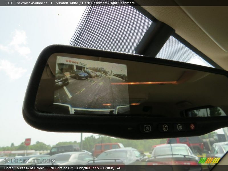 Summit White / Dark Cashmere/Light Cashmere 2010 Chevrolet Avalanche LT