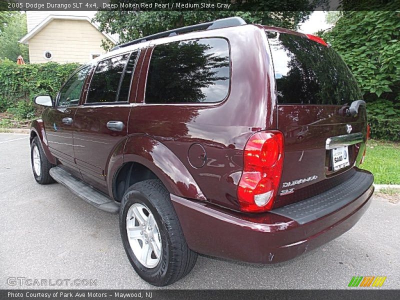 Deep Molten Red Pearl / Medium Slate Gray 2005 Dodge Durango SLT 4x4