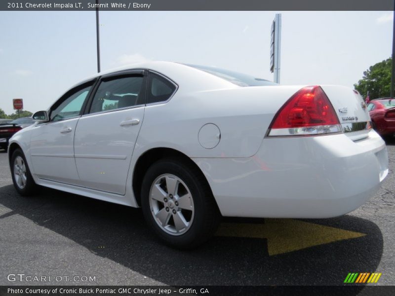 Summit White / Ebony 2011 Chevrolet Impala LT